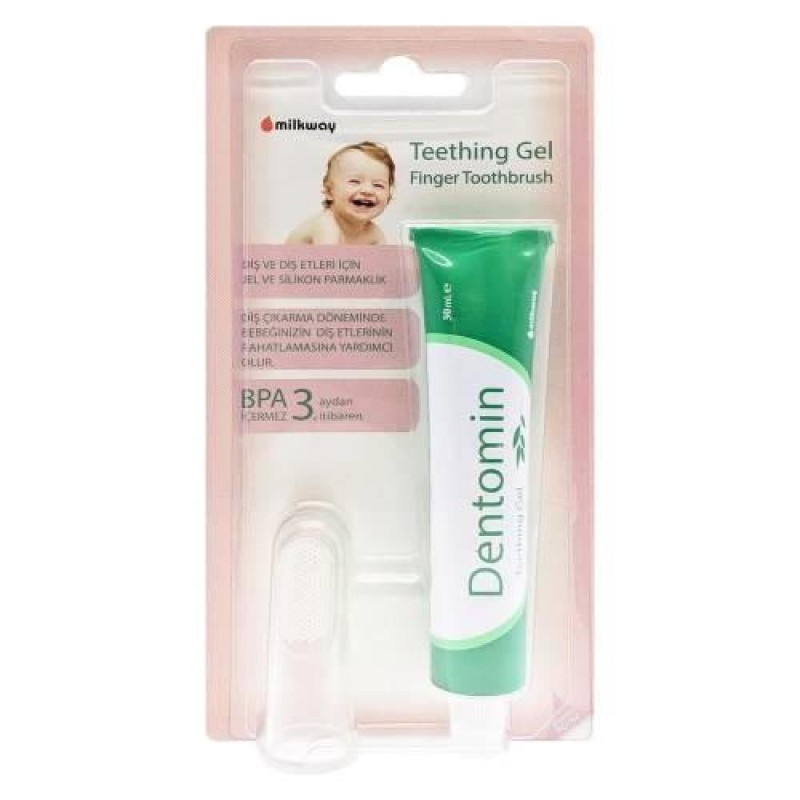 Milkway Dentomin Parmaklıklı Diş Kaşıma Jeli