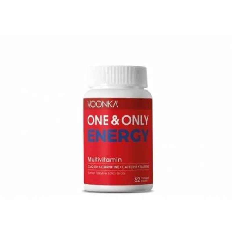 Voonka One & Only Energy Multivitamin 62 Kapsül