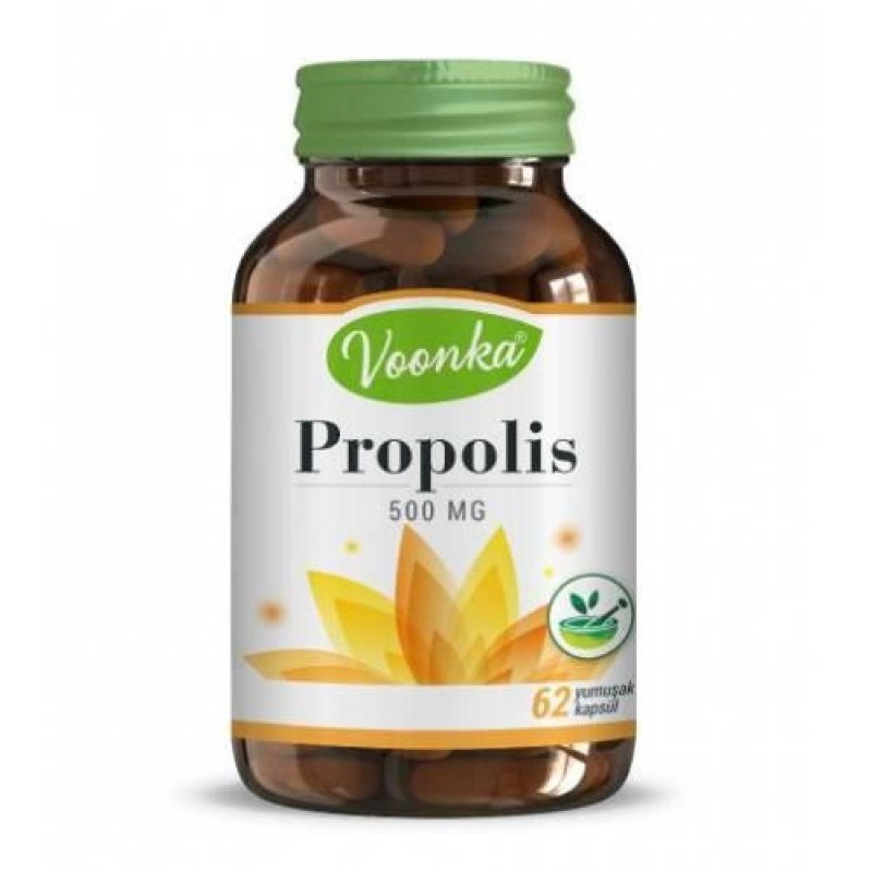 Voonka Propolis 500 mg 62 Kapsül
