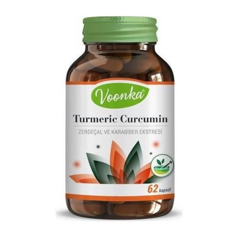 Voonka Turmeric Curcumin 62 Kapsül