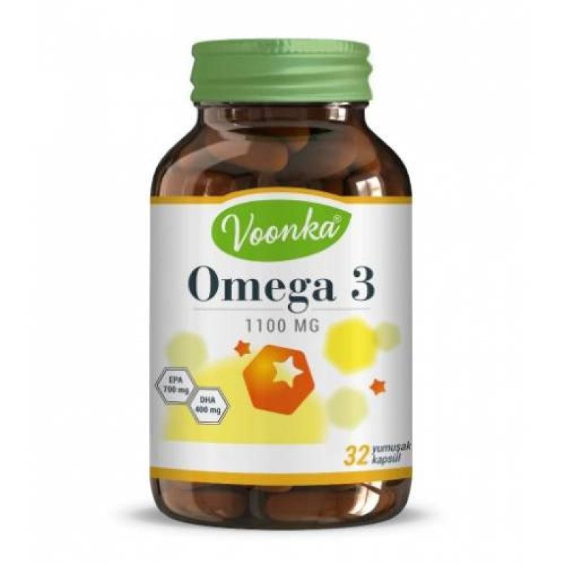 Voonka Omega 3 1100 mg 32 Kapsül