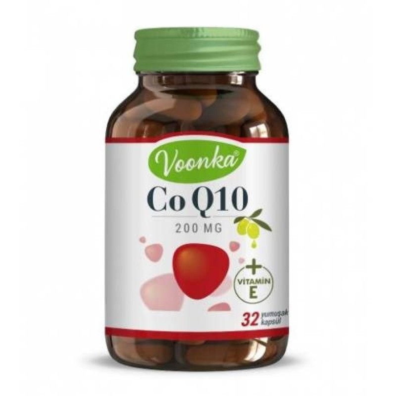Voonka CoQ10 200 MG 32 Kapsül