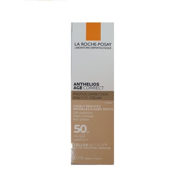 La Roche-Posay Anthelios Age Correct Daily CC Tinted Cream SPF50+ 50ml
