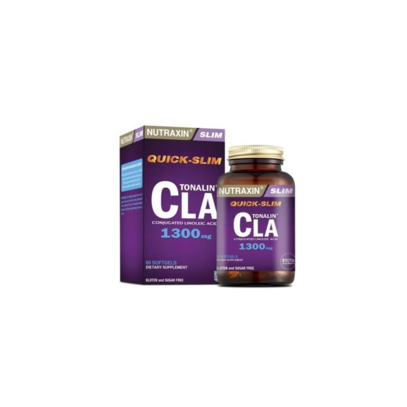 Nutraxin Quick-Slim Tonalin CLA 1300 mg 60 Kapsül