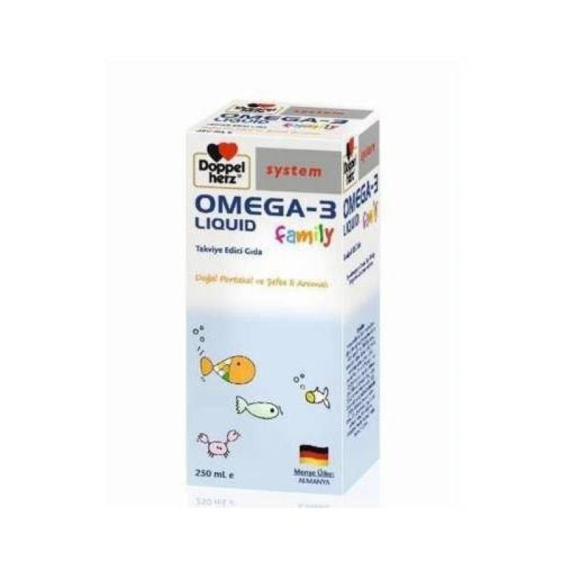 Doppelherz Omega 3 Liquid Family 250 ml