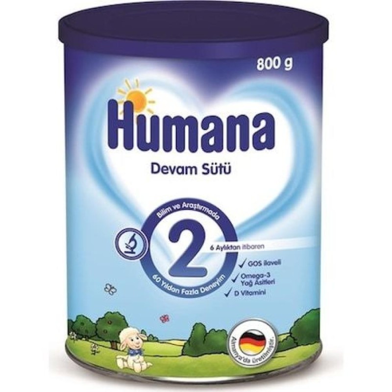 HUMANA 2 800GR DEVAM SUTU