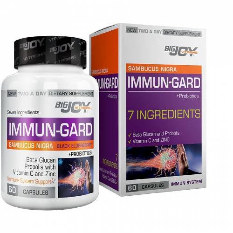 Bigjoy Vitamins Immun Gard 60 Kapsül