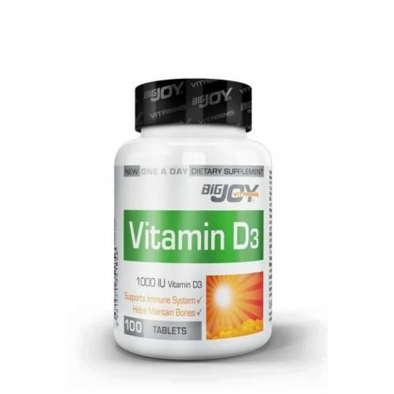 BigJoy Vitamin D3 1000 IU 100 Tablet