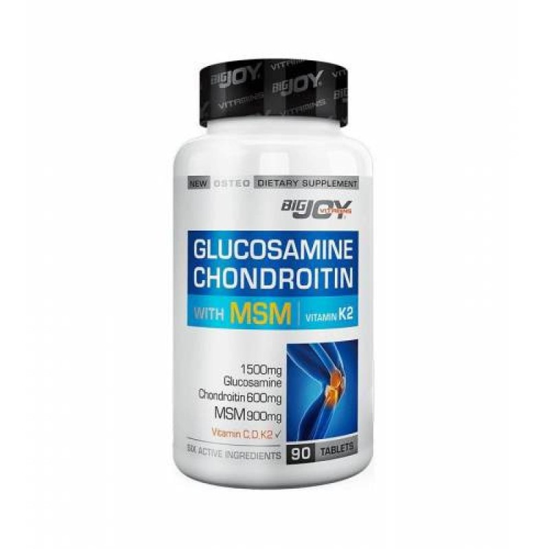 BigJoy Vitamins Glucosamine Chondroitin MSM 90 Tablet