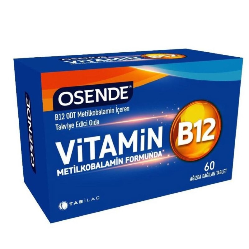 Osende Vitamin B12 60 Tablet