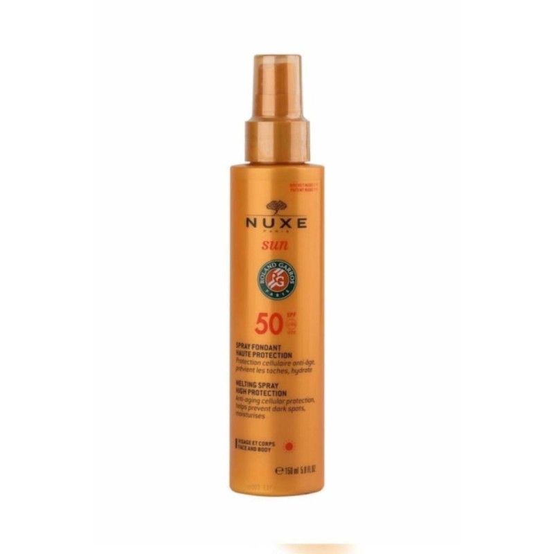 Nuxe Spray Fondant Spf 50 150 ml Güneş Koruyucu Yüz ve Vücut Sütü