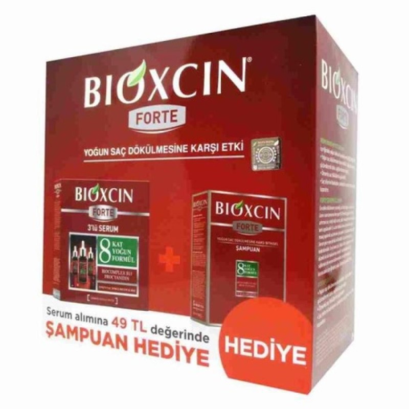 Bioxcin Forte Tanışma Paketi - Şampuan 300 ml + Serum 30 ml