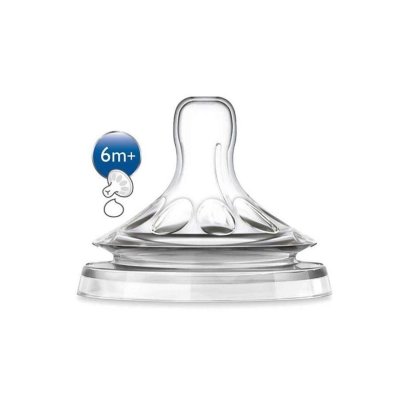 Philips Avent Scf046/27 Natural Biberon Emziği 6m+ Y Kesik