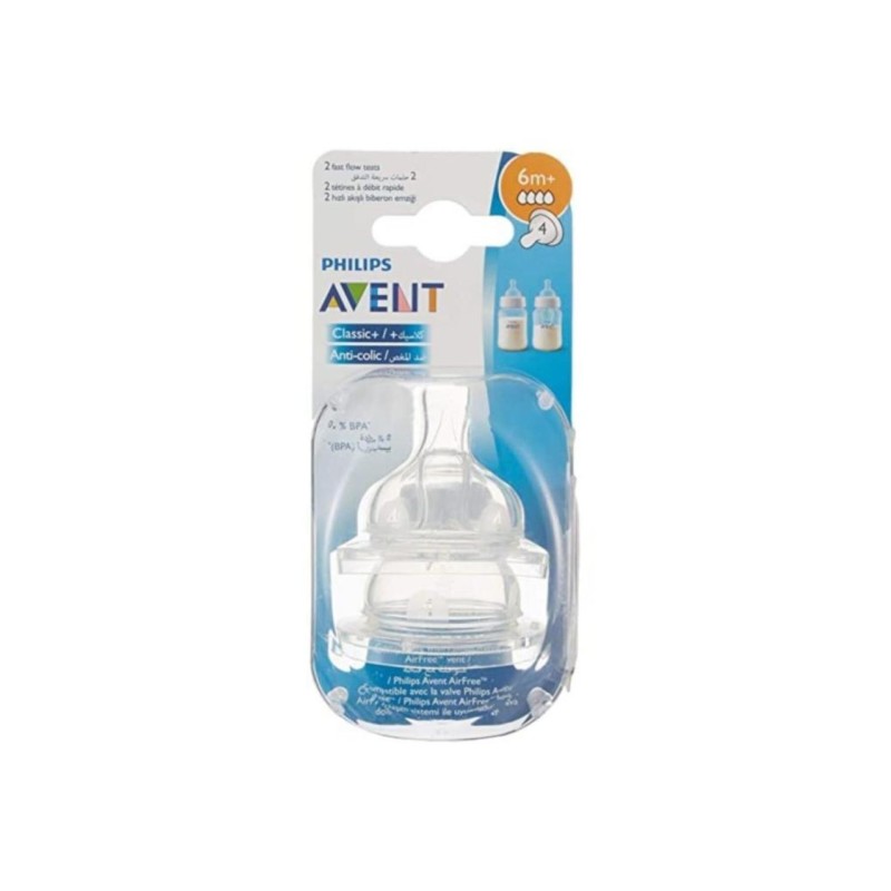 Philips Avent Biberon Emzik 6 Ay+ 2 li No:4