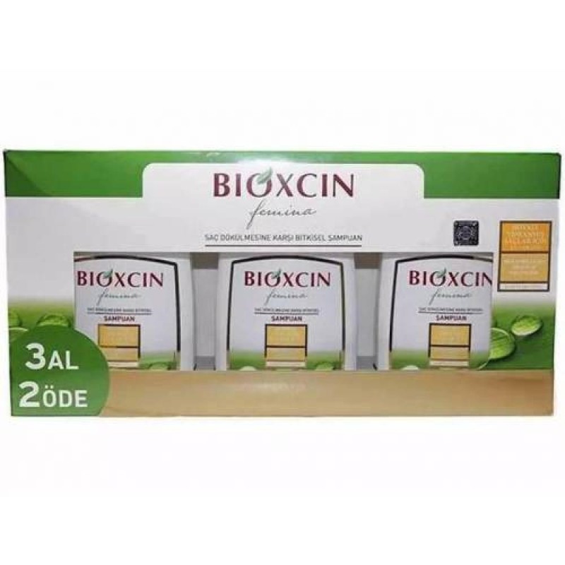 Bioxcin Femina Boyalı ve Yıpranmış Saçlar 2 si 1 Arada 300 ml 3 Al 2 Öde Şampuan