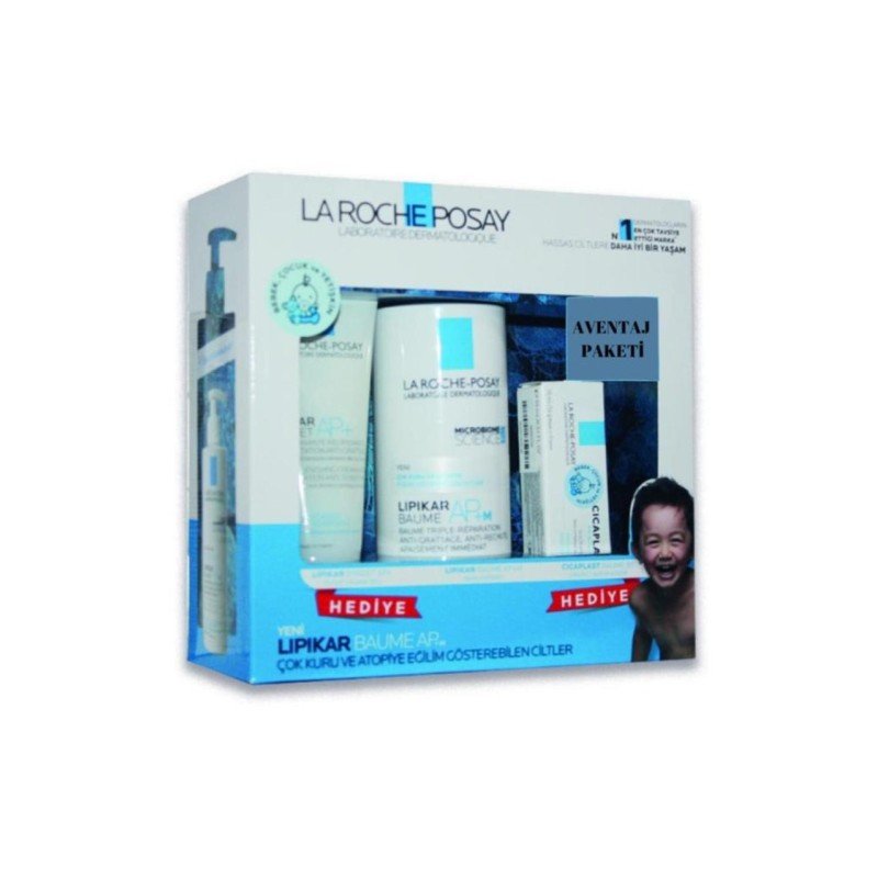 La Roche Posay Lıpıkar Baume Ap+M Syndet 100 ml + Cicaplat 15 ml