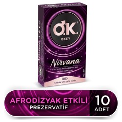 Okey Nirvana 10 Adet Prezervatif Okey Nirvana 10 Adet Prezervatif