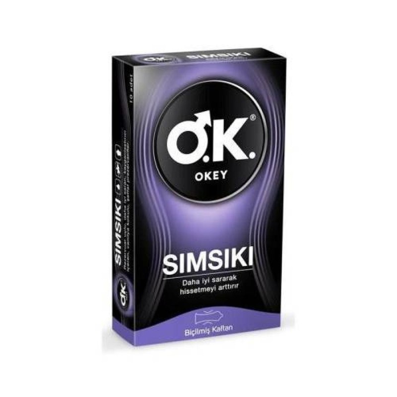 Okey Sımsıkı Prezervatif 10 Adet