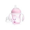 Chicco 4 Ay+ Yumuşak Uçlu 200 ml Pembe Geçiş Bardağı