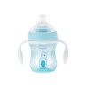 Chicco 4 Ay+ Yumuşak Uçlu 200 ml Mavi Geçiş Bardağı