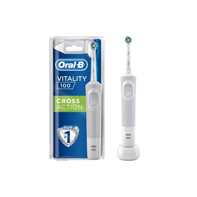 Oral-B Vitality 100 Cross Action White Diş Fırçası Diş Fırçası