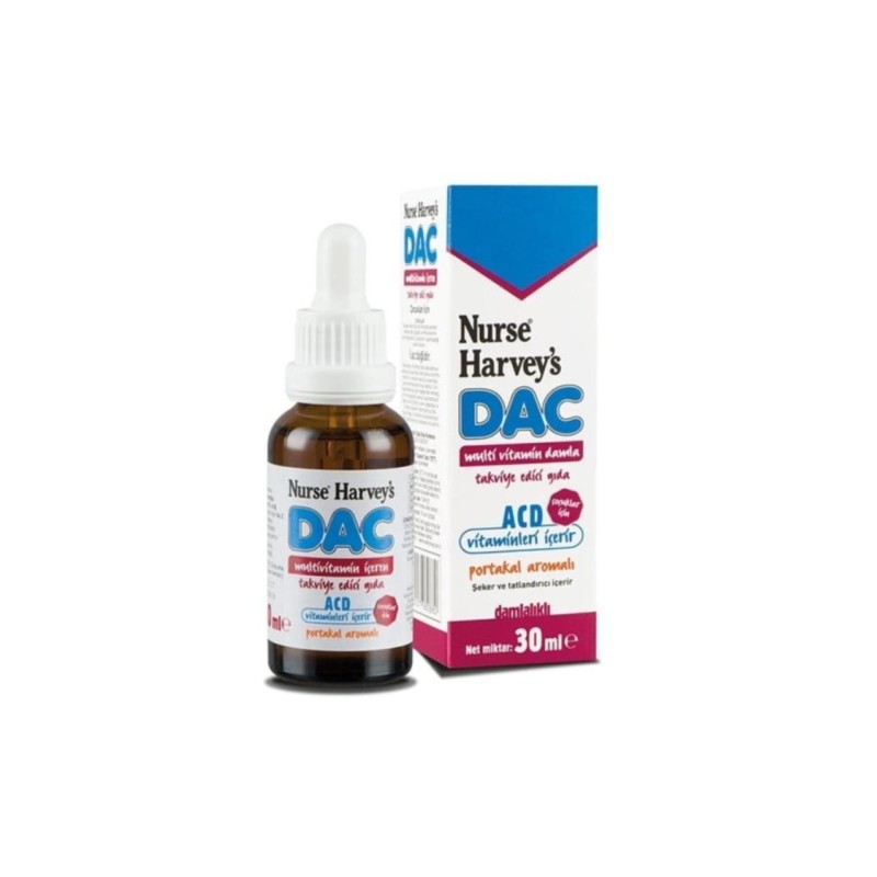 Nurse Harvey s DAC Multi Vitamin Damla 30 ml
