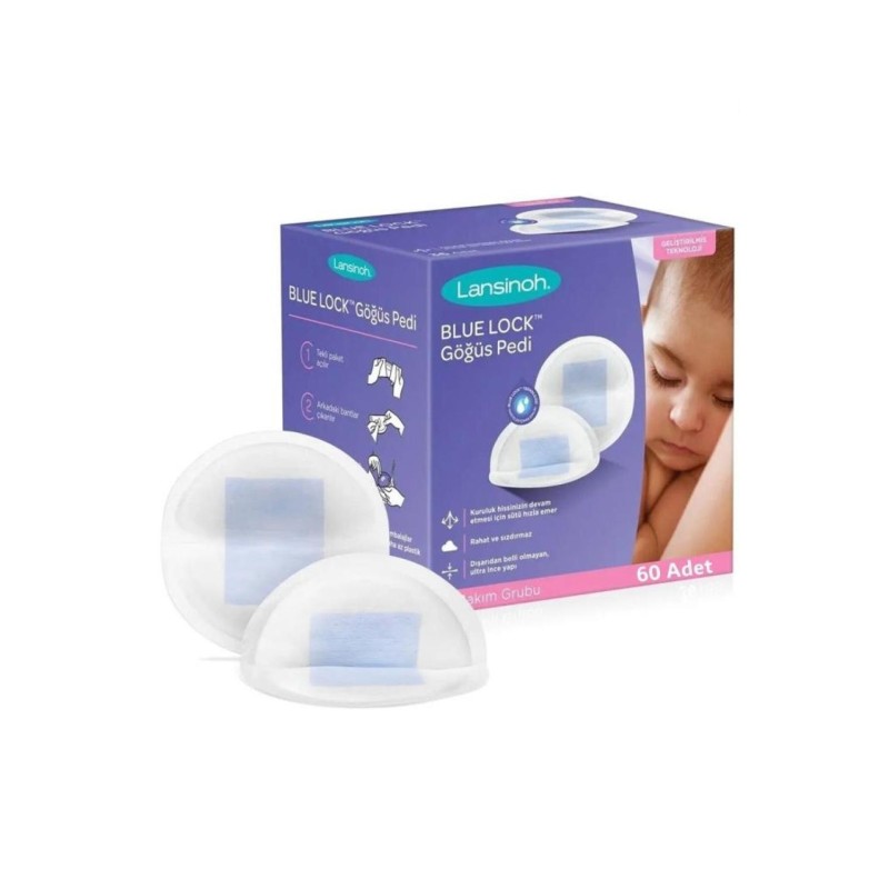 Lansinoh Ultra İnce Süper Emici 60 lı Göğüs Pedi