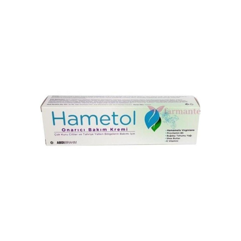 Hametol Onarıcı Bakım Kremi 50 gr