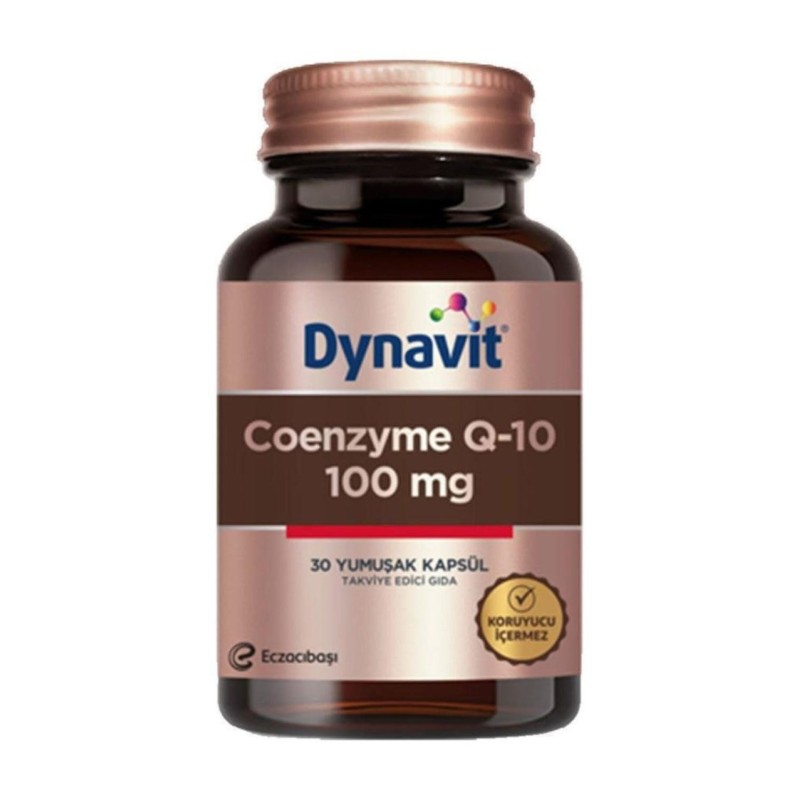 Dynavit Coenzyme Q-10 100 mg 30 Yumuşak Kapsül