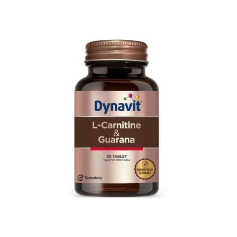 Dynavit L-Carnitine & Guarana 30 Tablet