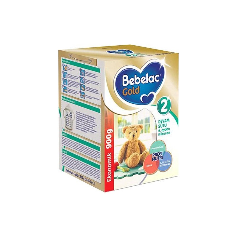 Bebelac Gold 2 Devam Sütü 900 gr ( SKT: 31.03.2023 )