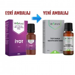 Venatura İyot Damla 25 ml 2 Adet Venatura İyot Damla 25 ml 2 Adet
