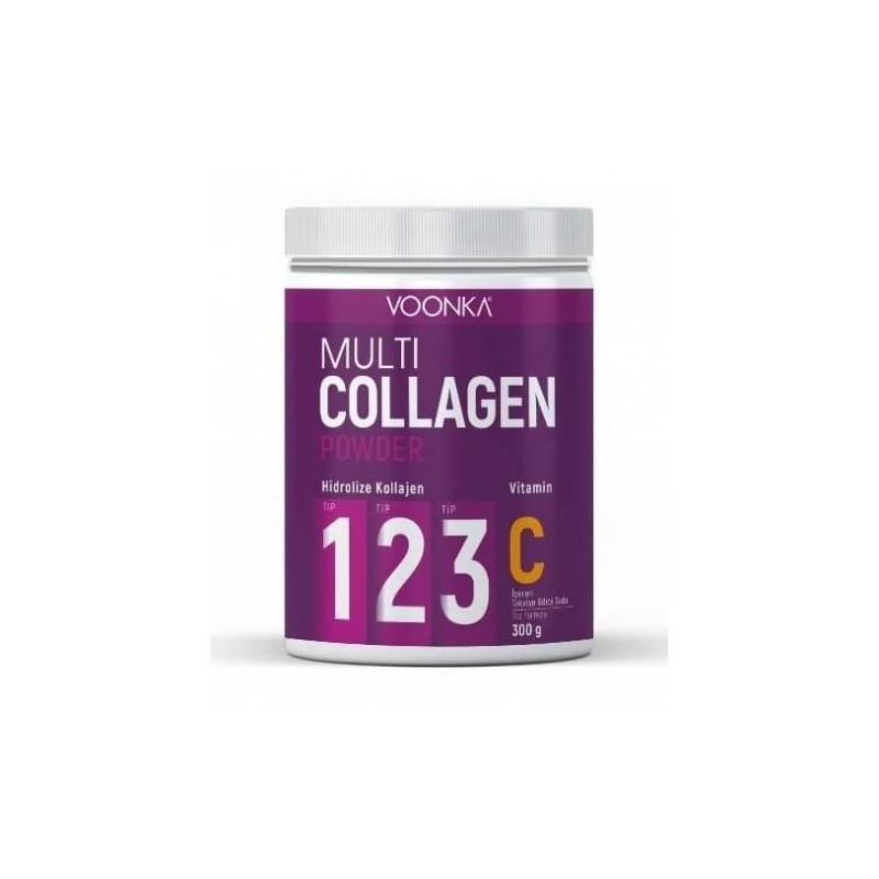 Voonka Multi Collagen Powder Vitamin C 300 gr