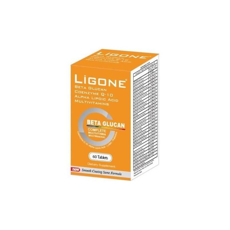 Ligone Beta Glucan Probiotic Multivitamin 60 Kapsül