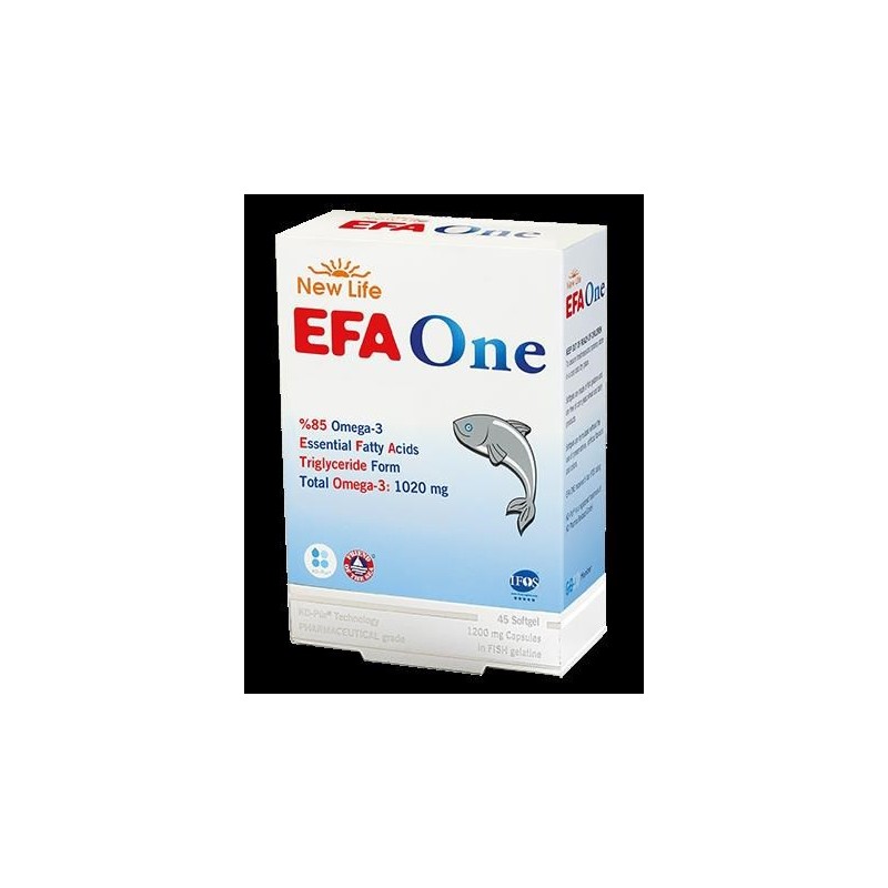New Life EFA One Omega 3 Balık Yağı 45 Kapsül