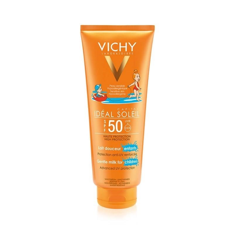 Vichy deal Soleil Lait Enfants Spf 50+ 200 ml Çocuklar için Yüz ve Vücut Güneş Sütü