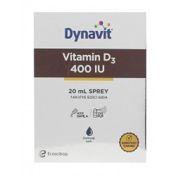 Dynavit Vitamin D3 400 Iu - 20 Ml Sprey