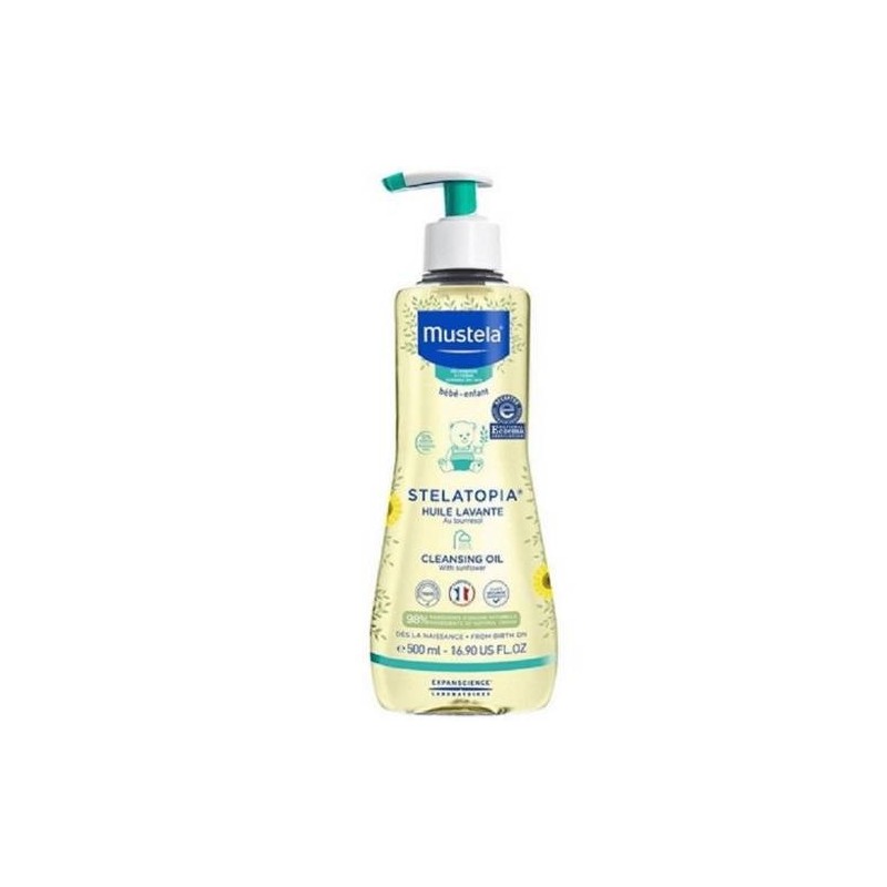 Mustela Stelatopia Cleansing Oil 500 ml Temizleme Yağı