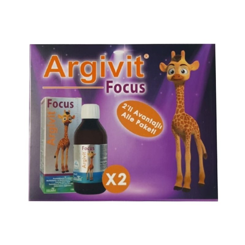 Argivit Focus Şurup 150 ml 2 Adet