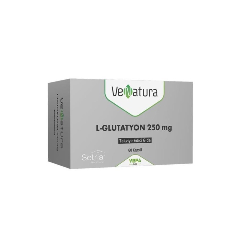 Venatura L-Glutatyon 250 mg 60 Kapsül