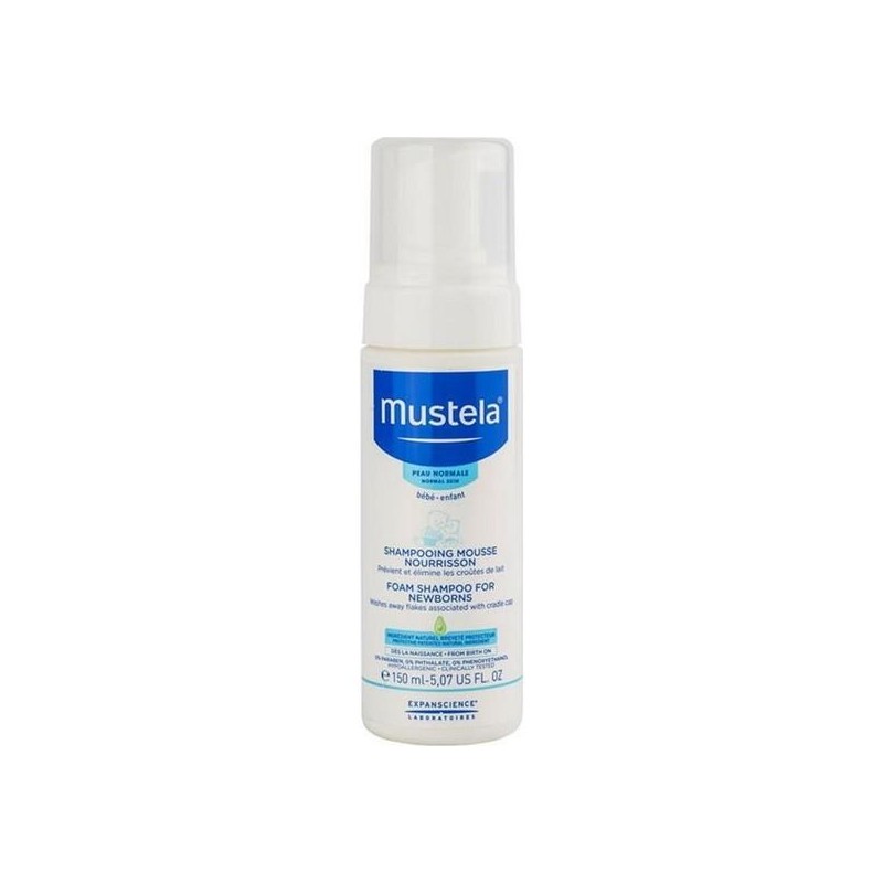 Mustela Foam Shampoo For Newborns Yenidoğanı Şampuan 150 ml