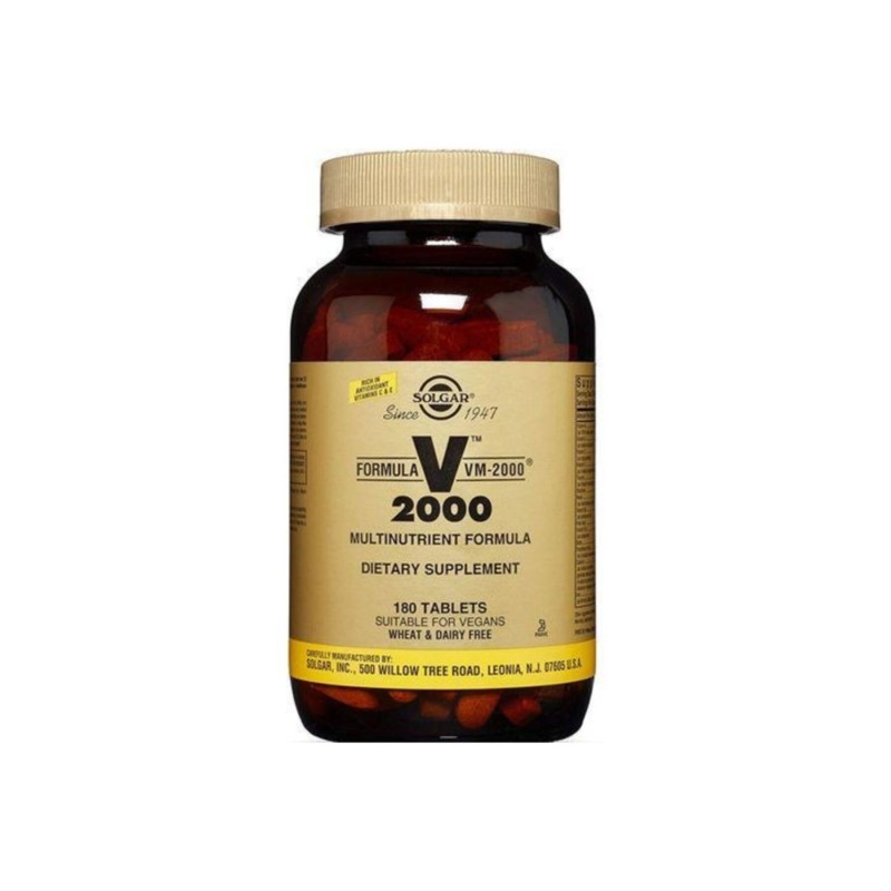 Solgar Vm 2000 180 Tablet Multivitamin