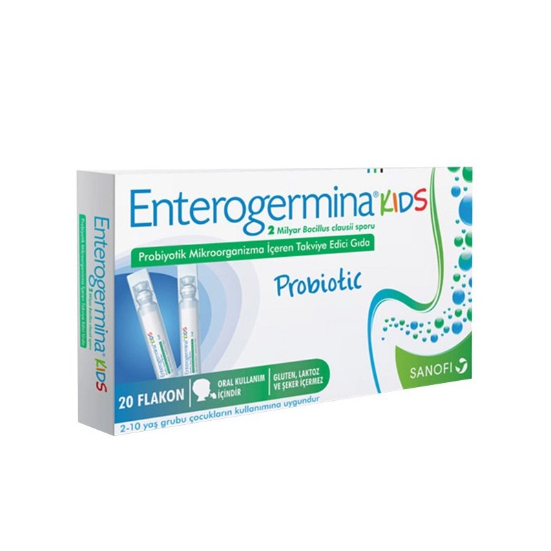 Enterogermina Çocuklar İçin 5 ml x 20 Flakon - Hikaye Kitabı Hediyeli