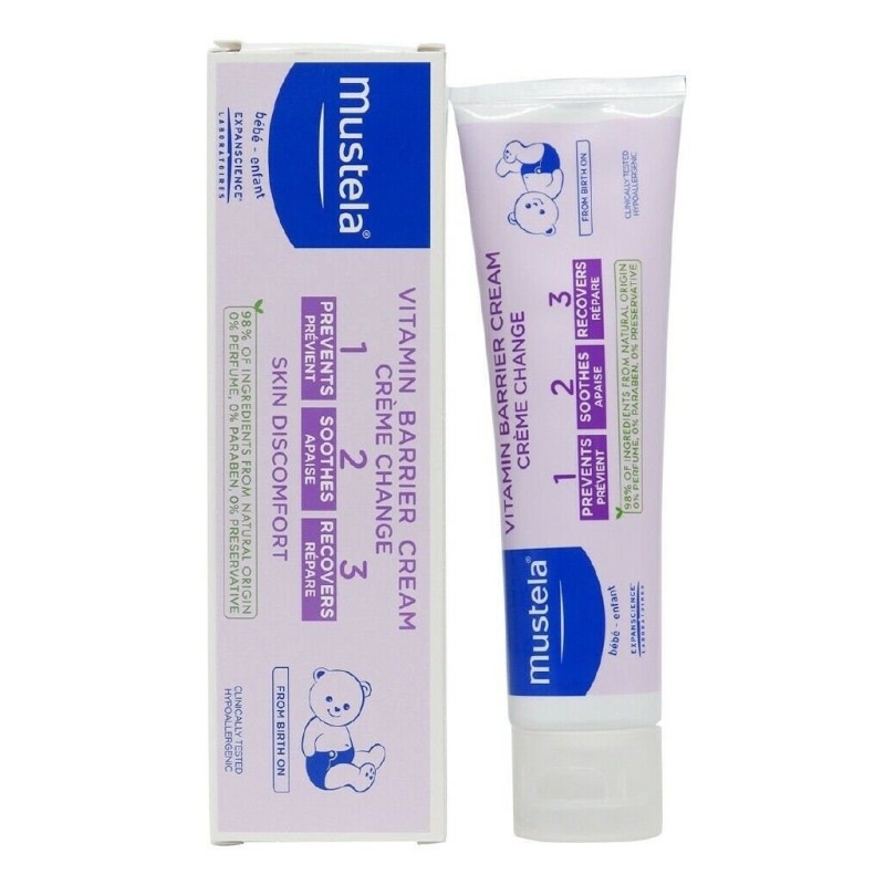 Mustela Vitamin Bariyer 1.2.3 100 ml Pişik Kremi (Kutusuz)