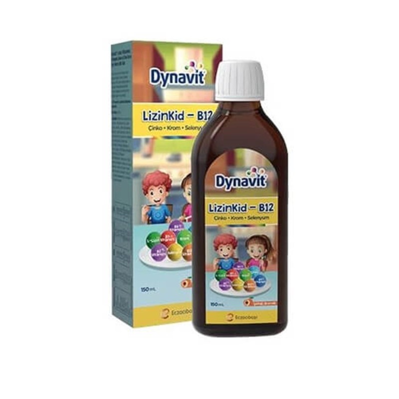 Dynavit Lizinkid B12 Şurup 150 ml