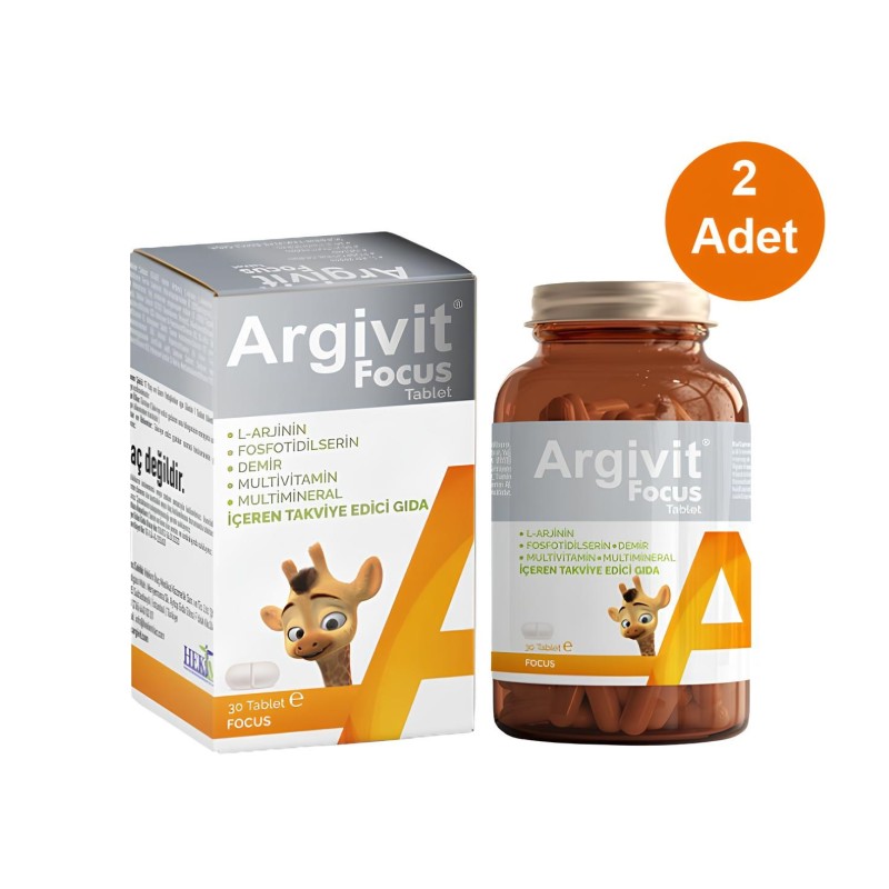 Argivit Focus 30 Tablet 2 Adet