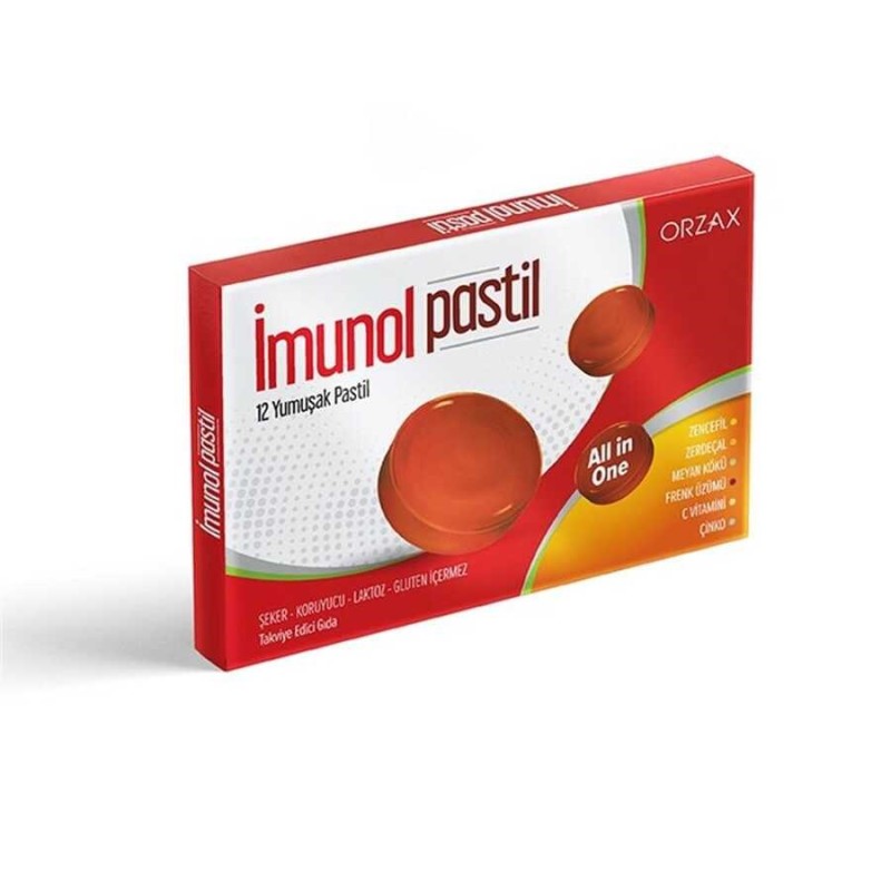 İmunol 12'li Pastil