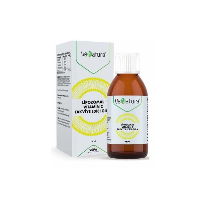 Venatura Lipozomal Vitamin C Takviye Edici Gıda 150 ml