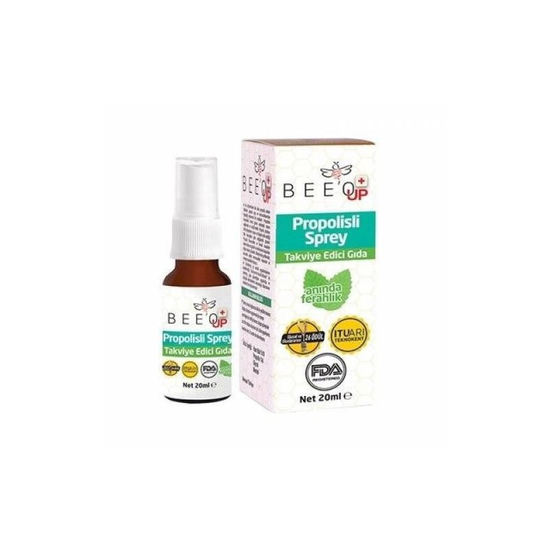 Beeo Up Propolisli Ballı 20 ml Boğaz Spreyi