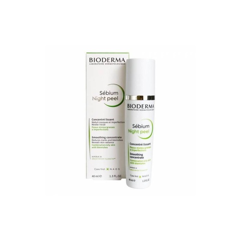 Bioderma Sebium Night Peel 40 ml Cilt Düzenleyici Gece Serumu